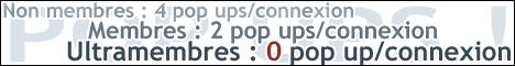 Inscrivez vous, et plus de popups !