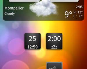 Exemple de widget android