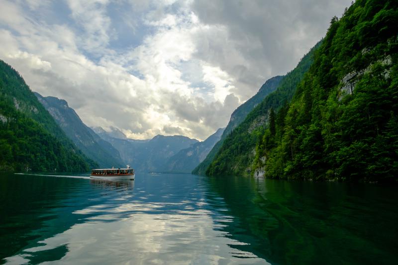 Le Königssee, lac Bavarois réputé pour sa clarté