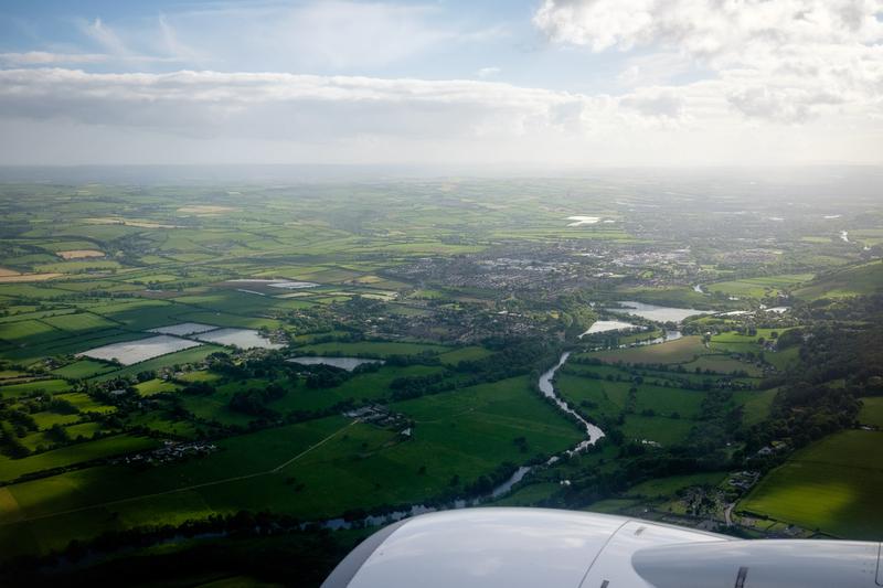 Cork vu de l'avion