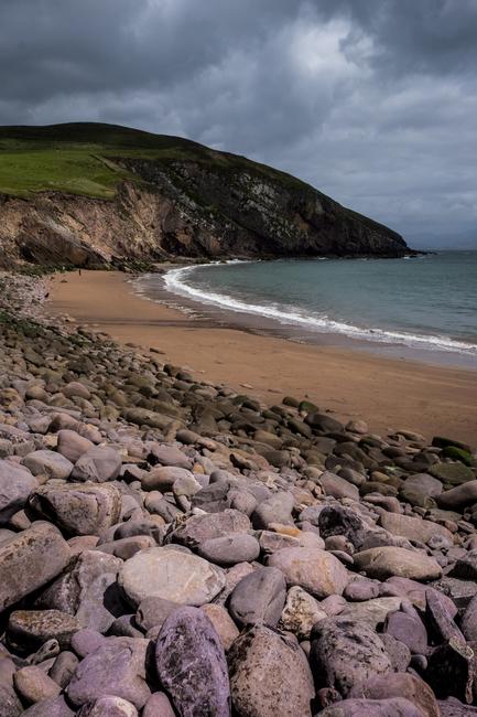 Les belles couleurs de la plage de Minard