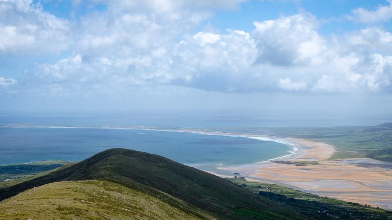 Vue sur Cappagh beach