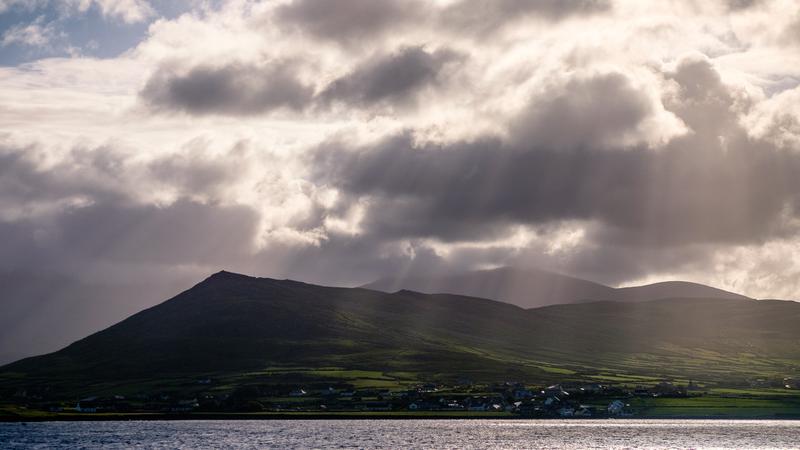 Rayons de Soleil sur le mont Brandon