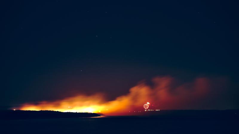 Incendies du site de lancement du feu d'artifice de Frontignan