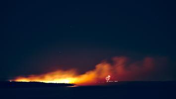 Incendies du site de lancement du feu d'artifice de Frontignan