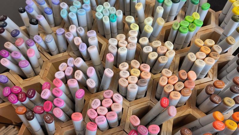 Copic storage – 2
